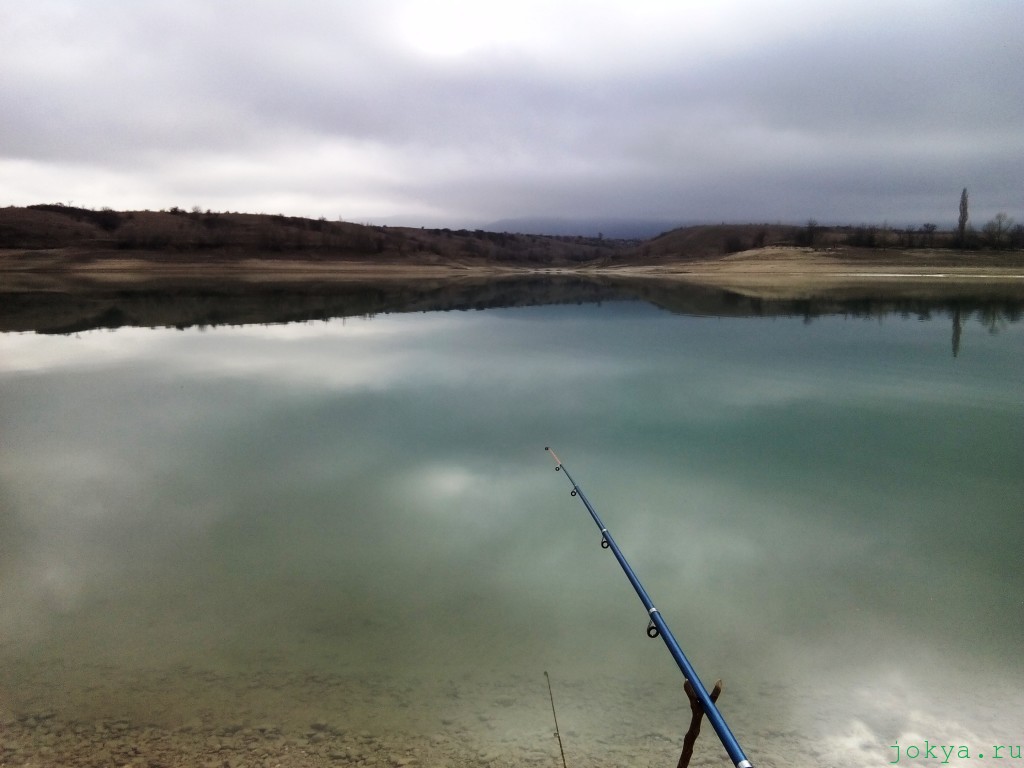 Дорога на Белогорское водохранилище на рыбалку фото заметка о Крыме jokya.ru 