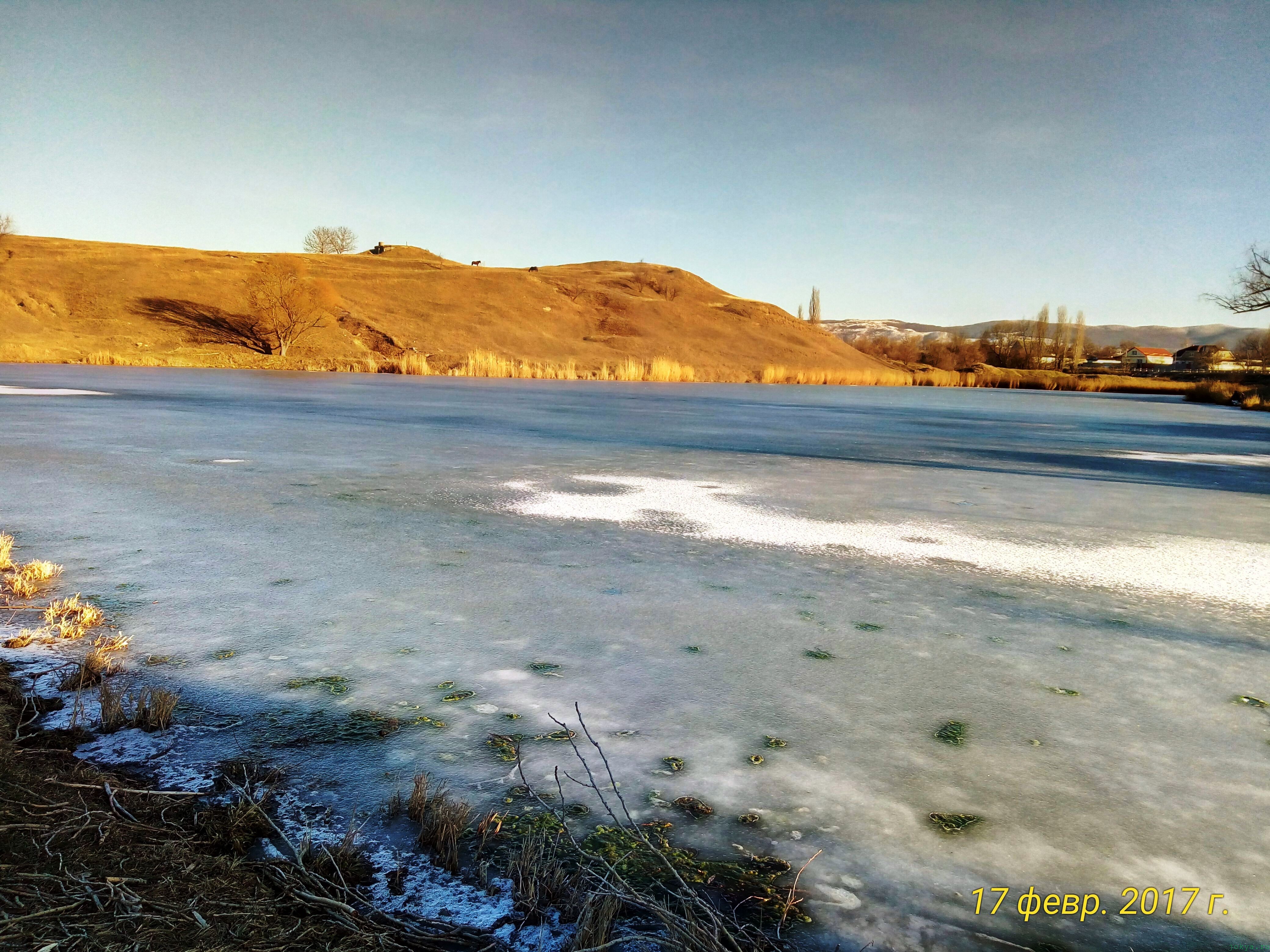 Где есть лед на водоемах: Белогорского района фото заметка о моей реальности в Крыму jokya.ru 