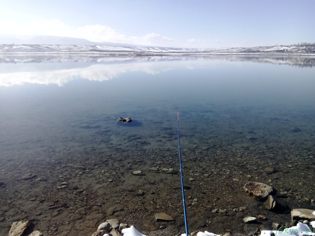 Рыбалка в феврале в воскресенье: на водоеме Тайган фото сюжет jokya.ru 