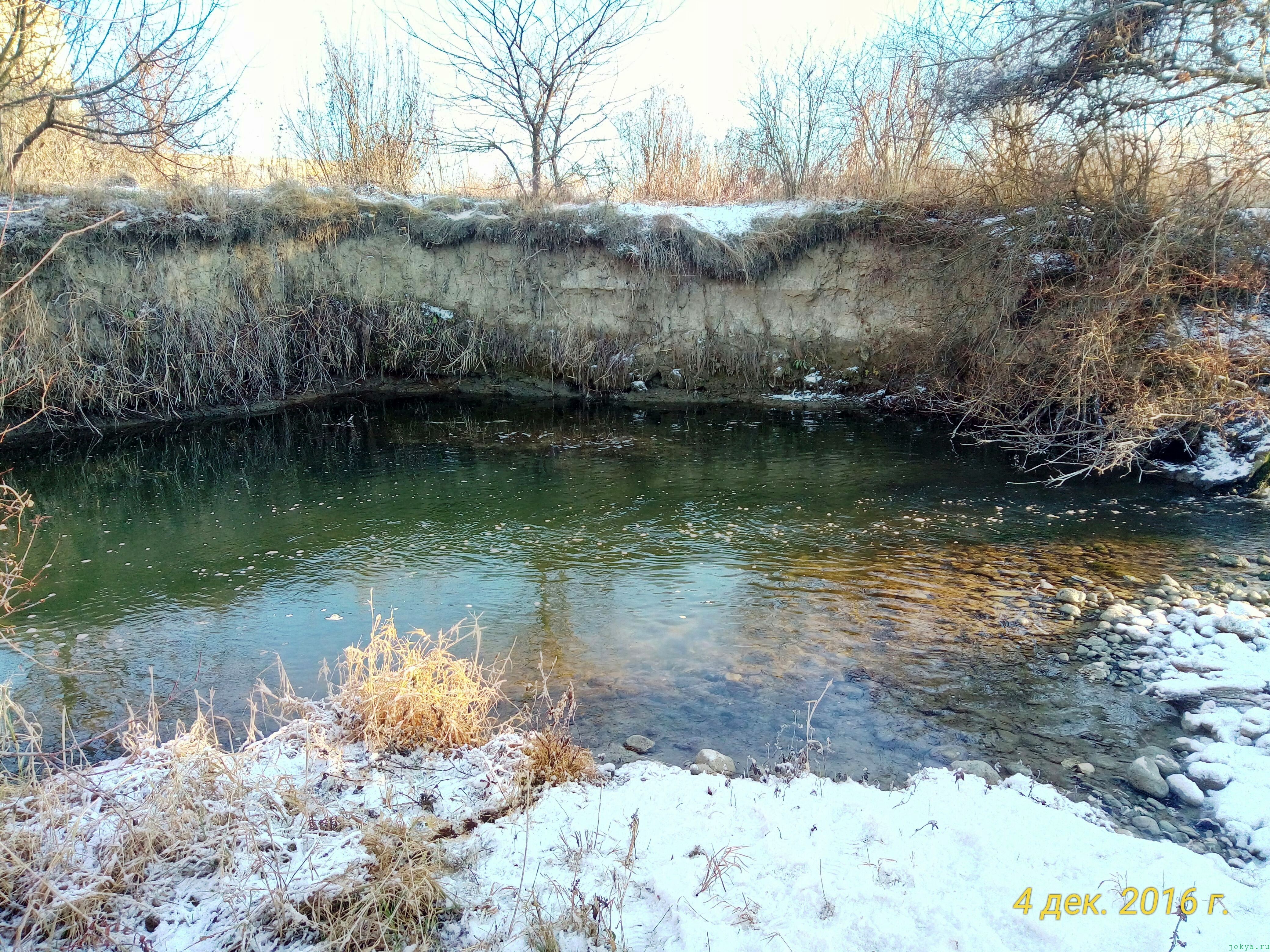 Зима на реке карасёвка Белая скала фото заметка о моей реальности в Крыму jokya.ru 