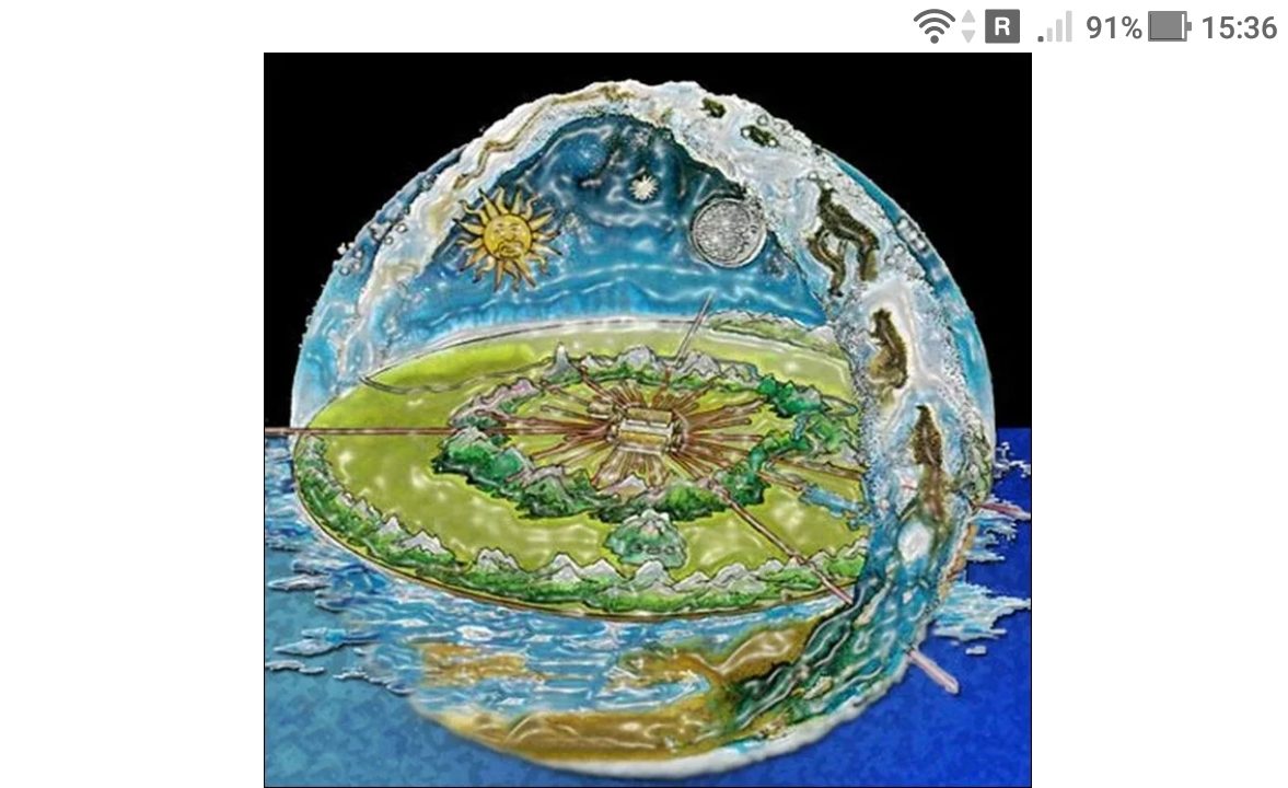 фото - Как выглядит в разрезе в действительности Земля Гайя? - https://jokya.ru/