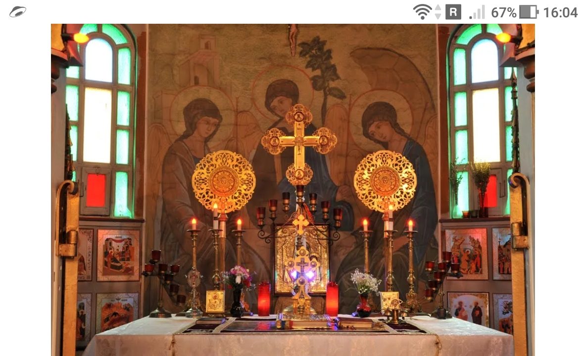 О возжигании 3-х свечей в алтарях разных Соборных Храмах на божественной литургии - https://jokya.ru/ - фото, рисунок, картинка, эзотерика 4D